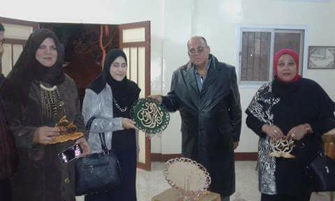 خليك ايجابى وأنزل شارك ومعرض لفن الاركت بثقافة المطرية بالدقهلية