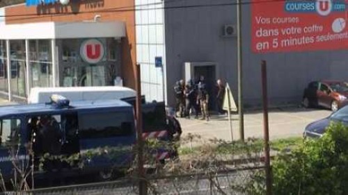 مقتل الإرهابى محتجز رهائن المتجر بجنوب فرنسا