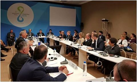 السفارة المصرية في البرازيل تستقبل وفد مصر المشارك في فعاليات منتدى المياه العالمي الثامن