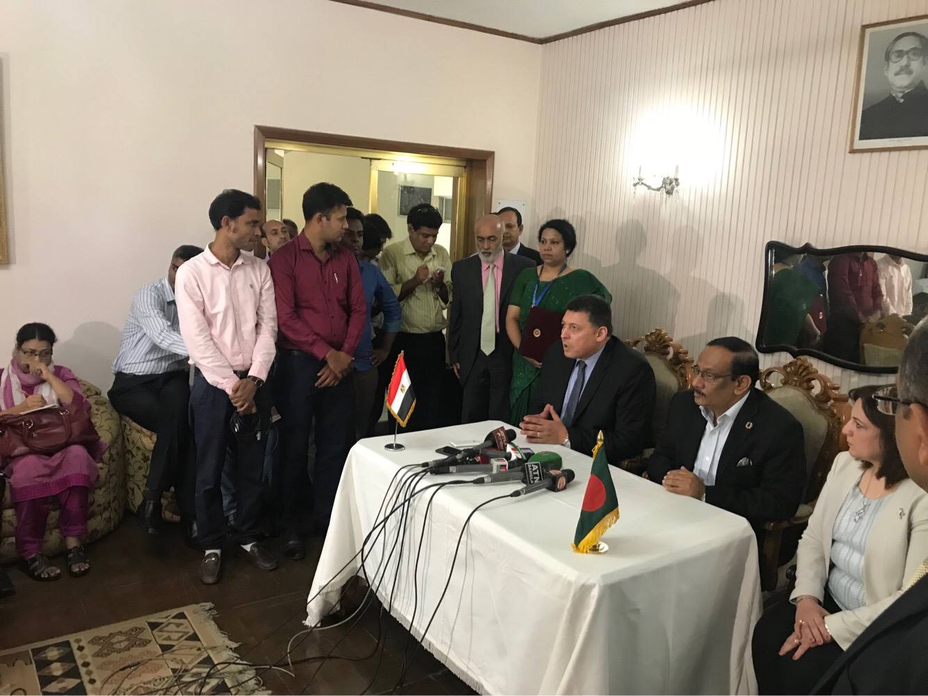 الخارجية المصرية تؤكد علي بدء أولي المباحثات السياسية مع بنجلاديش