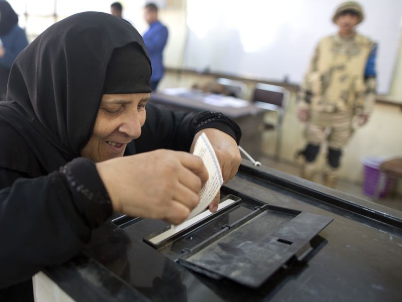 المرأة ورقة مصر الرابحة في الانتخابات