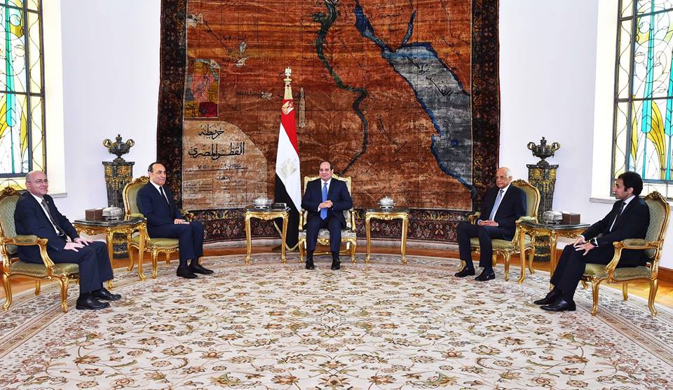 السيسى يستقبل رئيس مجلس النواب المغربى