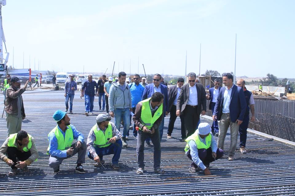 عرفات يتفقد الدائرى الاقليمى