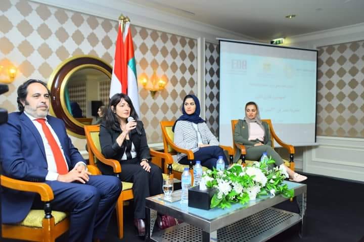 الشوربجى : الجناح المصرى يقع على مساحة الف متر ويستهدف الترويج لمصر كواجهة استثمارية واقتصادية واعدة