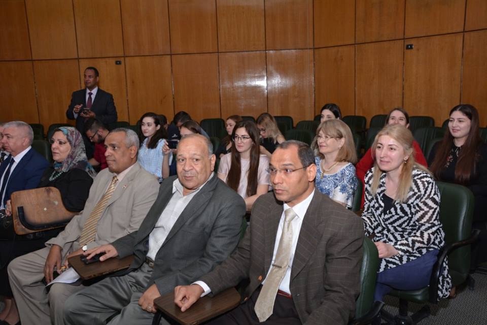 بالصور انطلاق وقائع الجلسة الرسمية لزيارة وفد جامعة بيتاجورسك بجامعة اسيوط