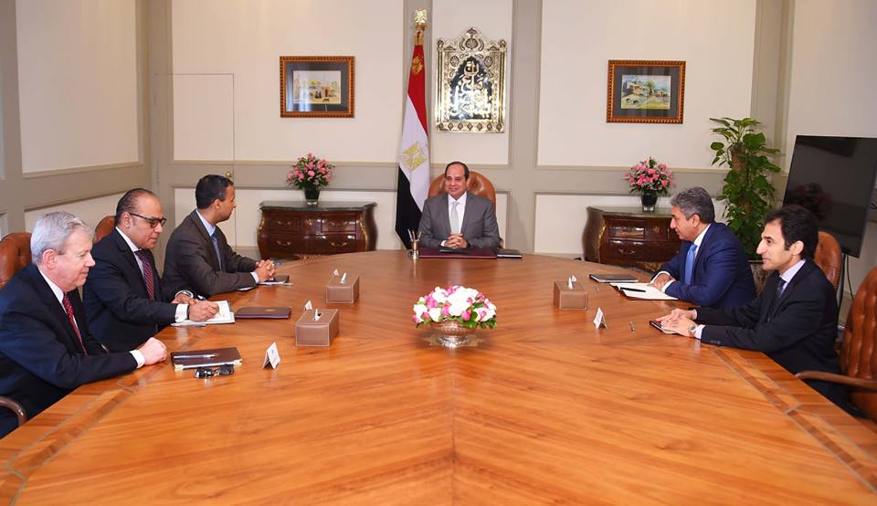 السيسى يعرب عن تقديره للتعاون القائم بين مصر وشركة ”بوينج” العالمية