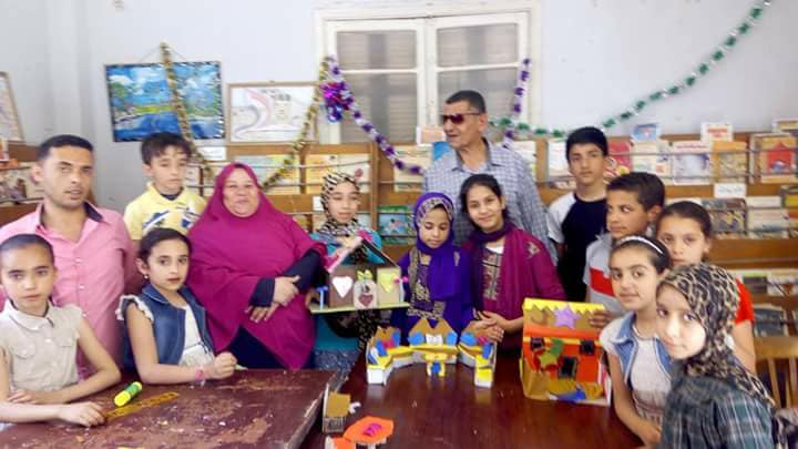 عيد الربيع يجسد في إبداعات أطفال شنبارة