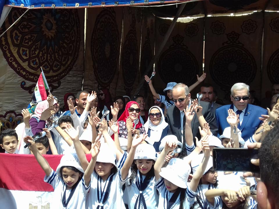 بالصور ... محافظ القليوبية يفتتح حفل ختام الأنشطة 