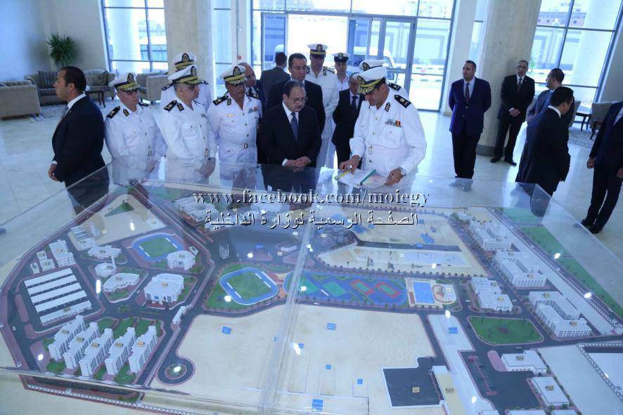 وزير الداخلية يتفقد المراحل النهائية لإنشاء المعهد القومى لتدريب القوات الخاصة