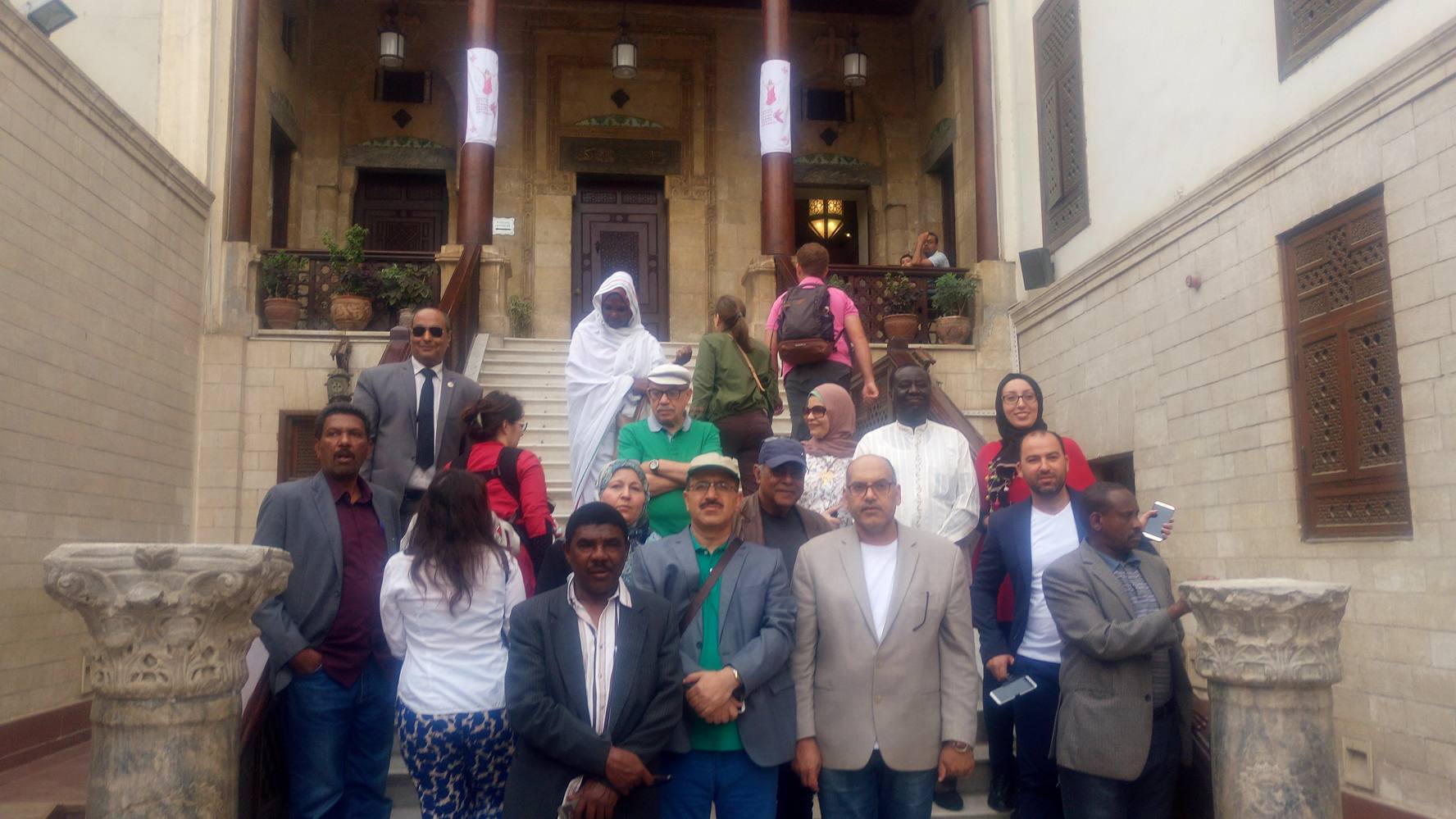 رحلة ترفيهية للمشاركين  العلمى الدولى الثالث بالملتقى لمعالم القاهرة