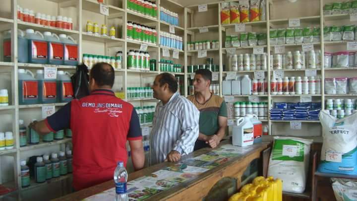 ”الزراعة” ضبط 1499 عبوة مبيدات مغشوشة بقري شباب الخريجين بالنوبارية