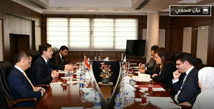 وزيرة التخطيط تستقبل وفد مركز جنيف للسياسة الأمنية وإعداد القادة