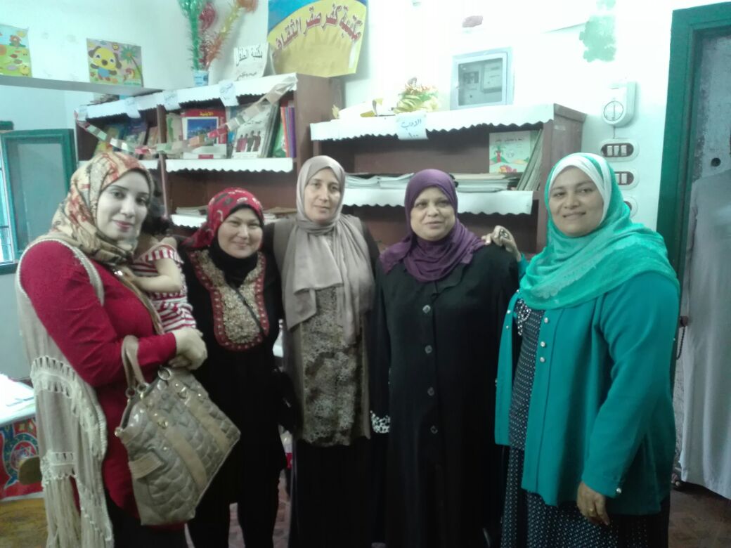 اجتماع أعضاء نادى أدب مدينة كفر صقر