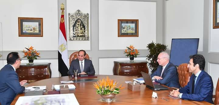 السيسي يتابع الموقف التنفيذي للأعمال الإنشائية الجارية في العاصمة الإدارية الجديدة