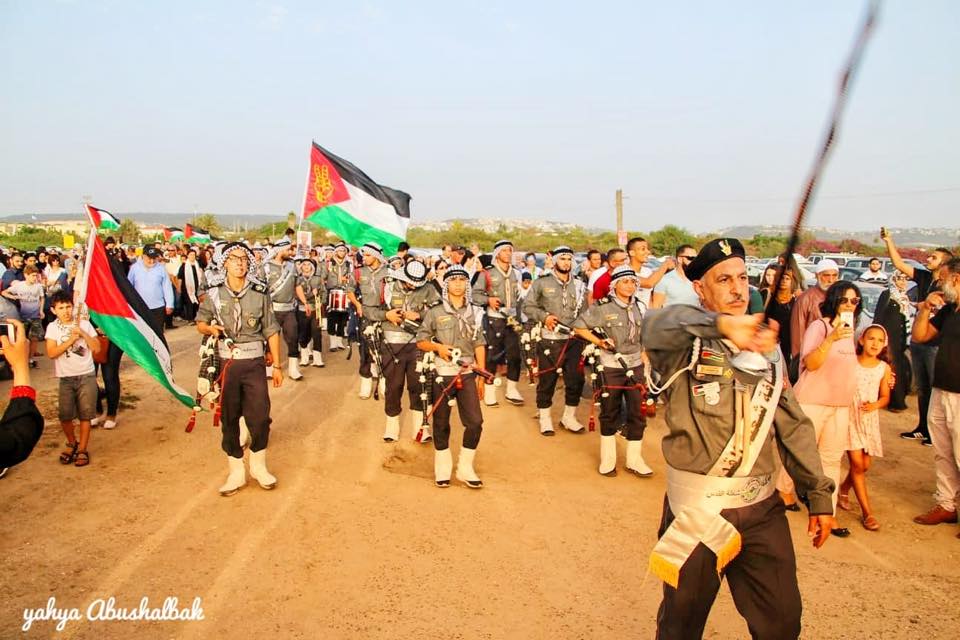 مجموعة كشافة شعلة القدس تحيي ذكرى النكبة على الساحل الفلسطيني المحتل