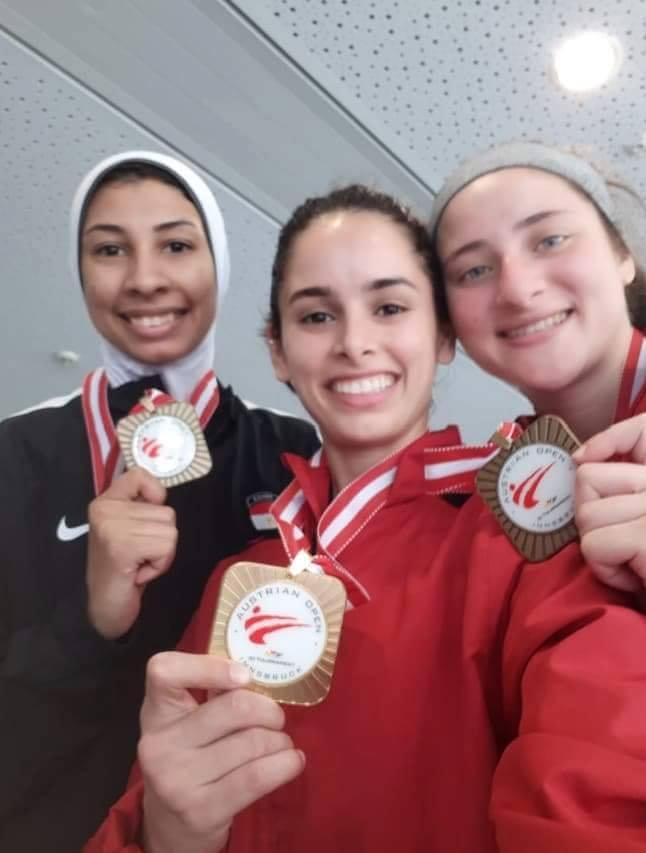 القومى للمرأة يهنئ لاعبات مصر بحصد ميداليات ذهبية وبرونزية ببطولة للتايكوندو