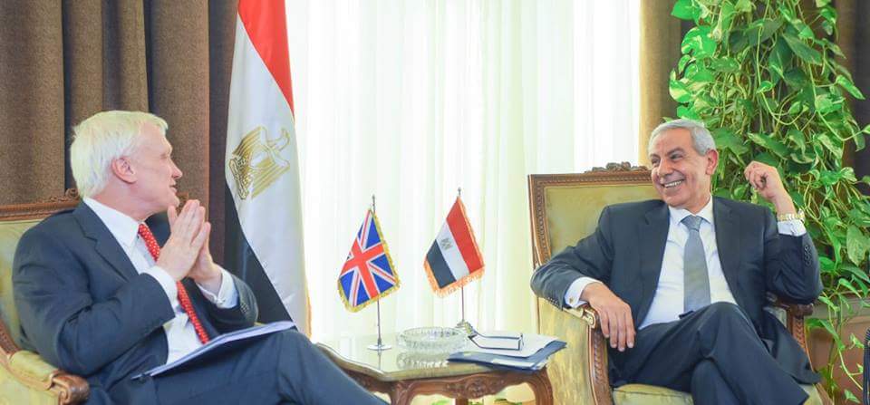 قابيل : تنسيق كامل بين مصر وبريطانيا للتوصل لإتفاق يعزز إنسياب حركة التبادل التجارى