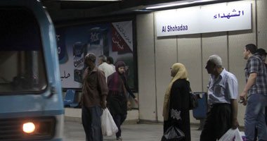 الحماية المدنية تسيطر على حريق بمحطة مترو الشهداء