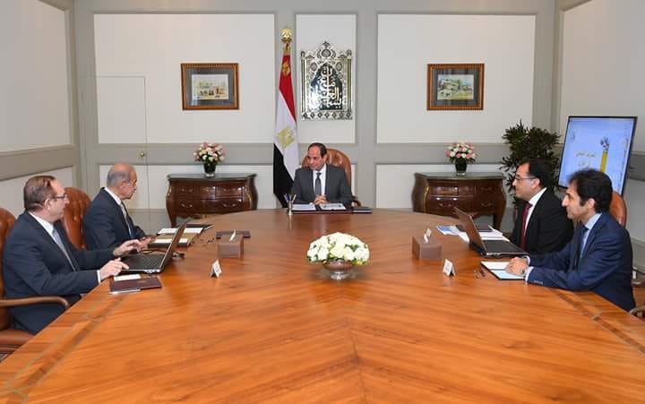 الرئيس السيسي يتابع موقف تطورات العمل في المدن الجديدة الجاري إنشاؤها