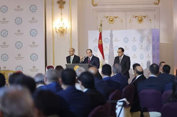 الرئيس السيسي شهد اليوم حفل إفطار الأسرة المصرية