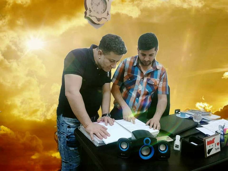 المخرج السوري محمد عبود يستعد مع المنتج مهند الشيخ لبدا التصوير في وصية المرحومة