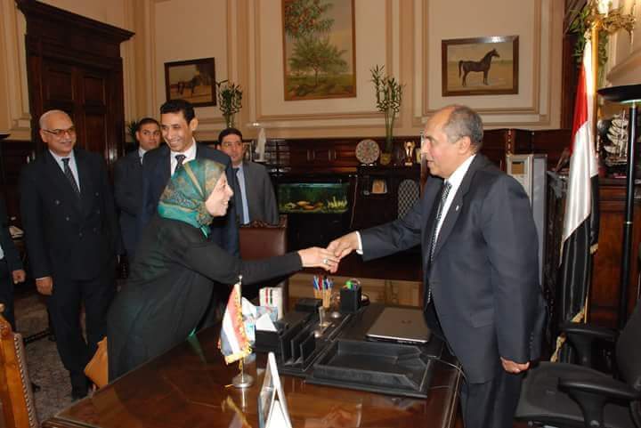 وزير الزراعة يعقد لقاءات منفصلة مع قيادات الوزارة بهدف تقييم الأداء