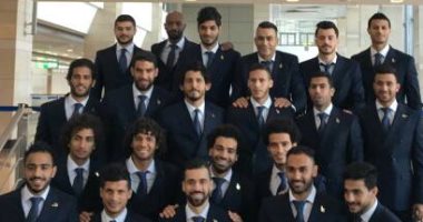 غدا  .. منتخب مصر يعود الي القاهرة عقب خروجه من مونديال 2018