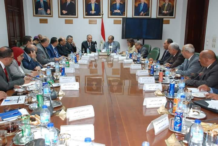 أول اجتماع للجنة التنسيقية بين وزيري الزراعة والري بعد تشكيل الحكومة