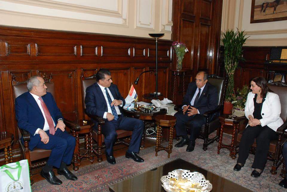 ”أبوستيت” يبحث مع نظيرة الأردني سبل تكثيف التعاون الزراعي المشترك