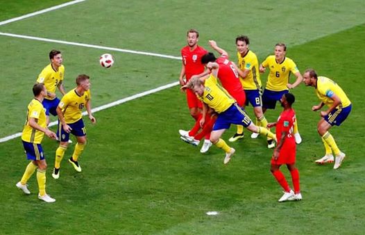 بهدفين في شباك السويد انجلترا تصعد للمربع الذهبي وتنتظر الفائز من روسيا وكرواتيا