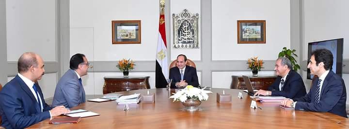 رئاسة الجمهورية - اجتماع بوزير التموين وتوجيهات عاجله بالسيطرة على الاسواق 