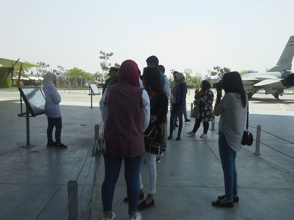 الشباب والرياضة تنظم جولة بمتحف القوات الجوية