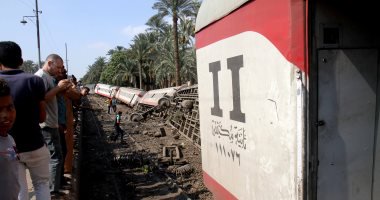 السكة الحديد تبدأ في الاستماع لأقوال المسئولين عن حادث قطار البدرشين اليوم