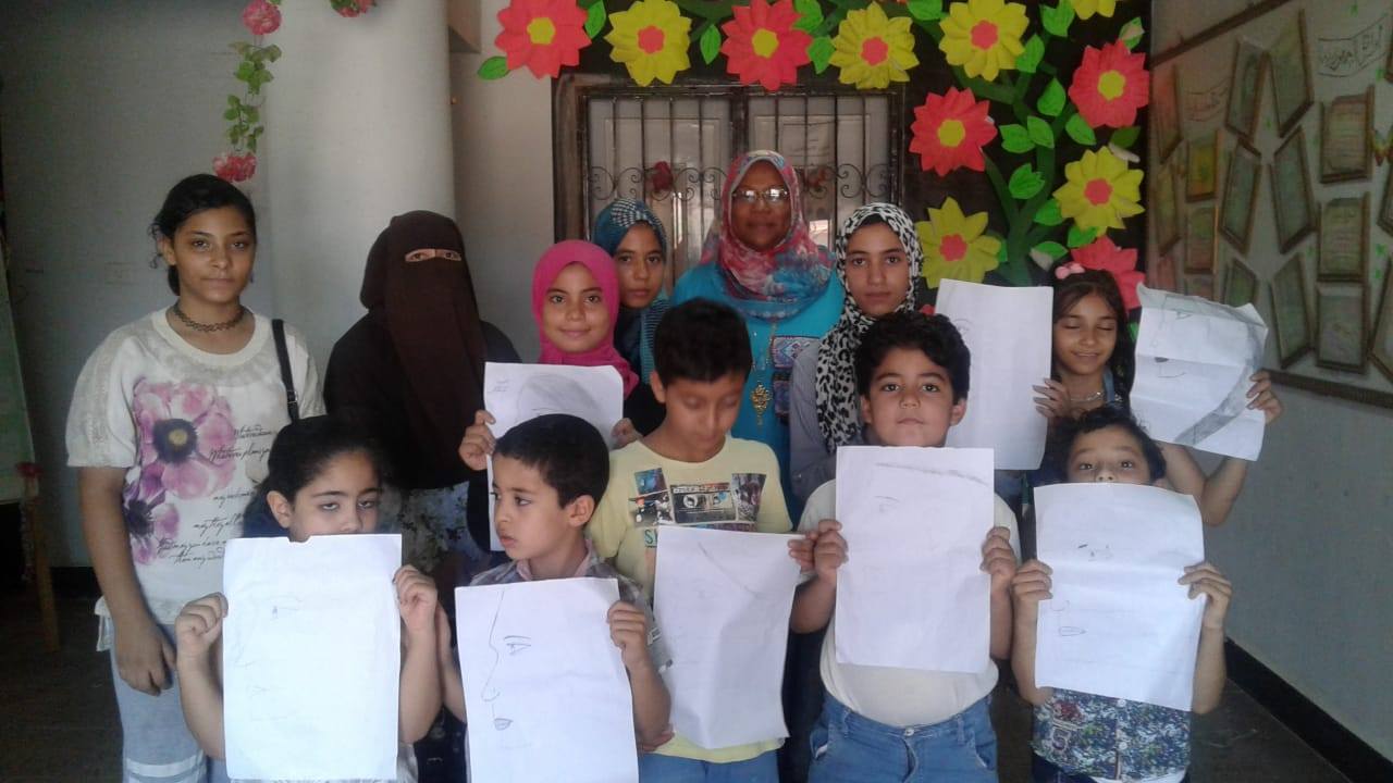 ”  فن البروفايل ” ورشة تشكيلية بثقافة جنوب سيناء