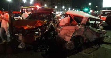 طريق إسكندرية يشهد اليوم مصرع 3 أشخاص وإصابة 2 آخرين إثر حادث تصادم