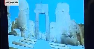 الرئيس السيسى يشاهد فيلما تسجيليا عن آثار سوهاج بالمتحف القومي