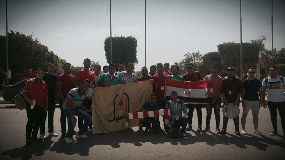 طلاب جامعة حلوان يتجهون للأسكندرية لمؤازرة المنتخب