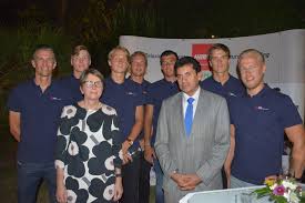 وزير الشباب والرياضة يشهد احتفالية سفارة فلندا بكأس ديفيز العالمي للتنس رجال