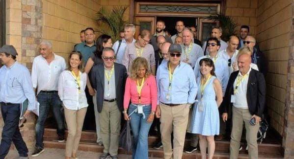 حقل ابو رديس بجنوب سيناء يشهد زيارة وفد شركة ايني الايطالية