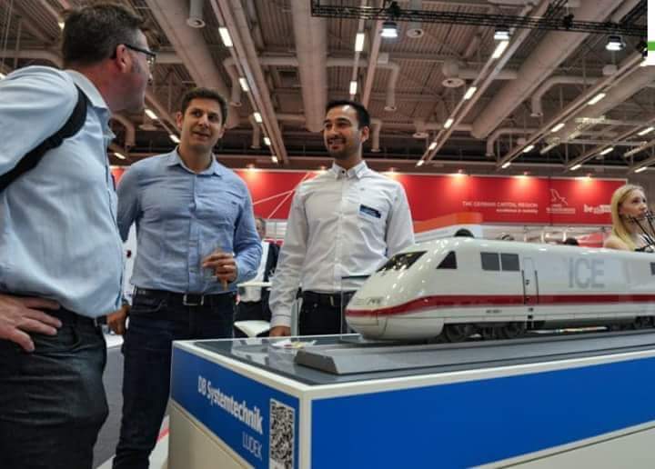 وفد وزارة النقل يشارك في معرض Innotrans 2018  بمدينة برلين في ألمانيا