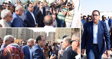 رئيس الوزراء يلتقي مع طلاب مدارس أسيوط الثانوية