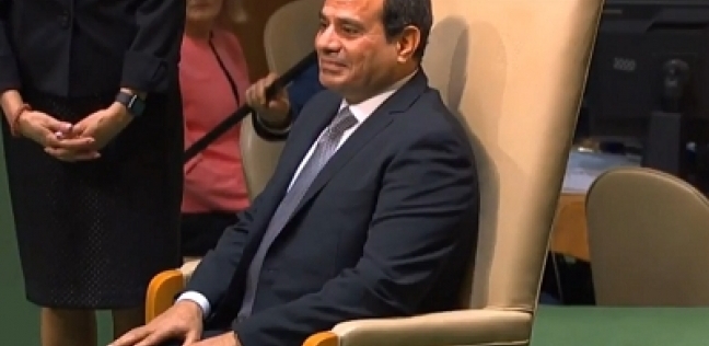 الرئيس السيسى يلتقى مع رئيس سويسرا بمقر الأمم المتحدة