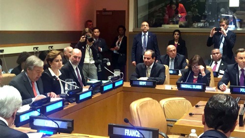 الرئيس السيسى يرأس اليوم فعاليات اجتماع  مجموعة الــ 77