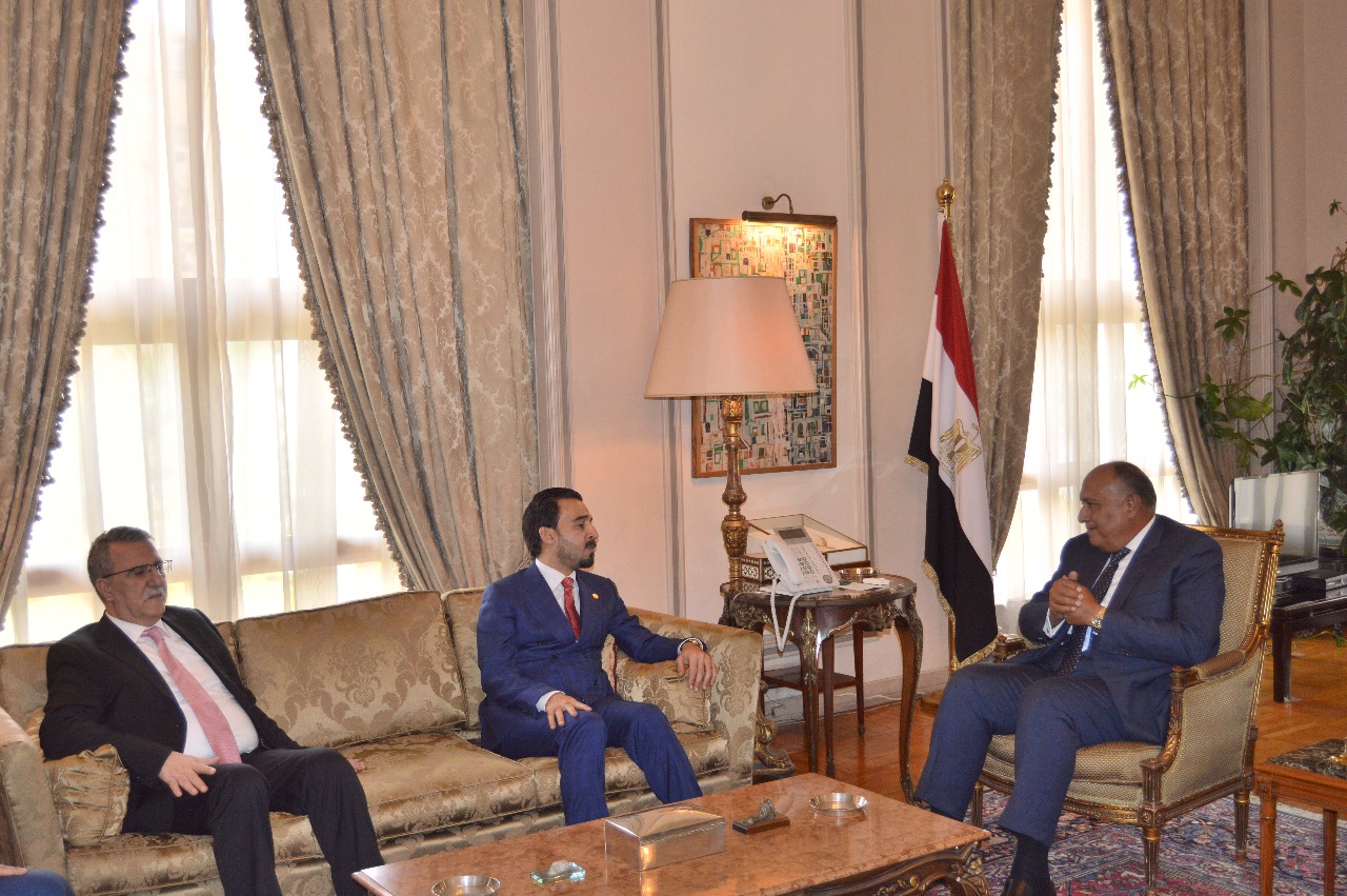 وزير الخارجية يؤكد دعم مصر الكامل لوحدة العراق الشقيق