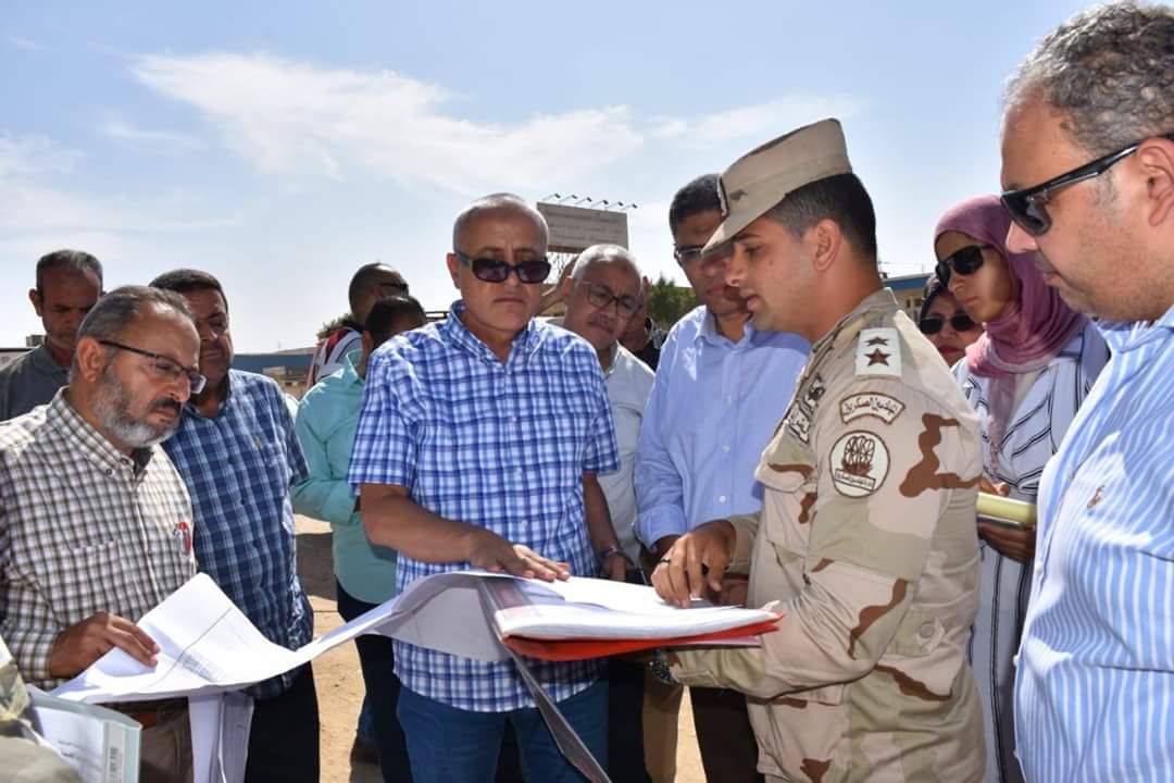 نائب رئيس ”المجتمعات العمرانية”يتفقد موقف تنفيذ مشروعات مدينة القاهرة الجديدة