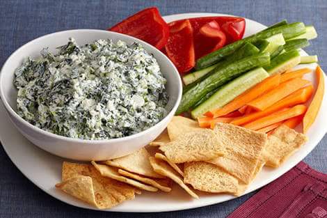 Greek spinach dip