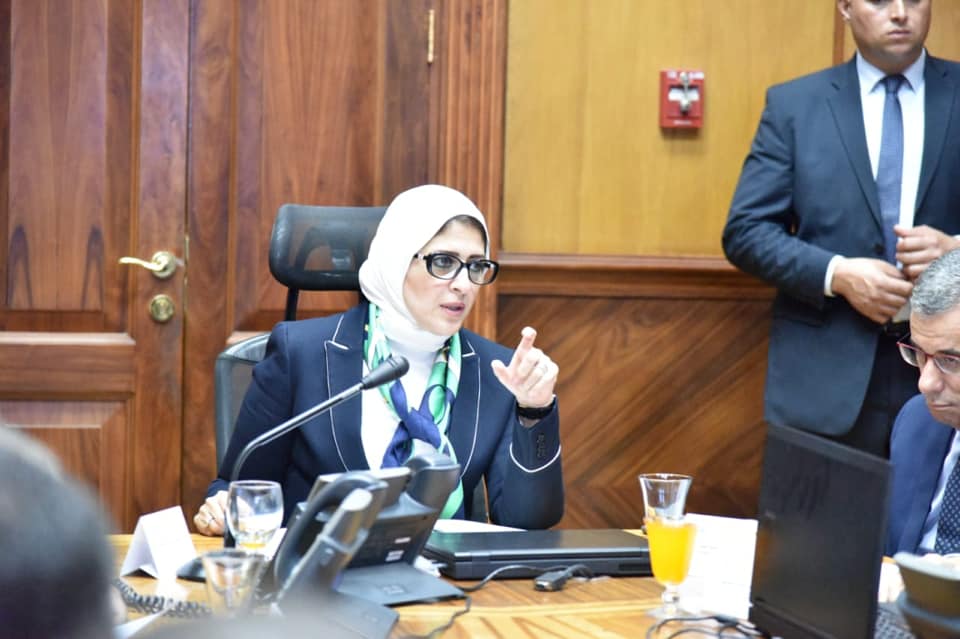 وزيرة الصحة تناقش خطة تطبيق المرحلة الثانية لمبادرة الرئيس للقضاء على فيروس سى