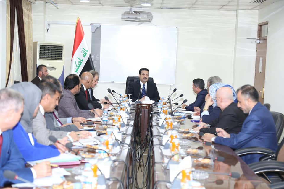 وزير الصناعة العراقي يعقد اجتماعا مع شركة يوبي هولدنك التركية