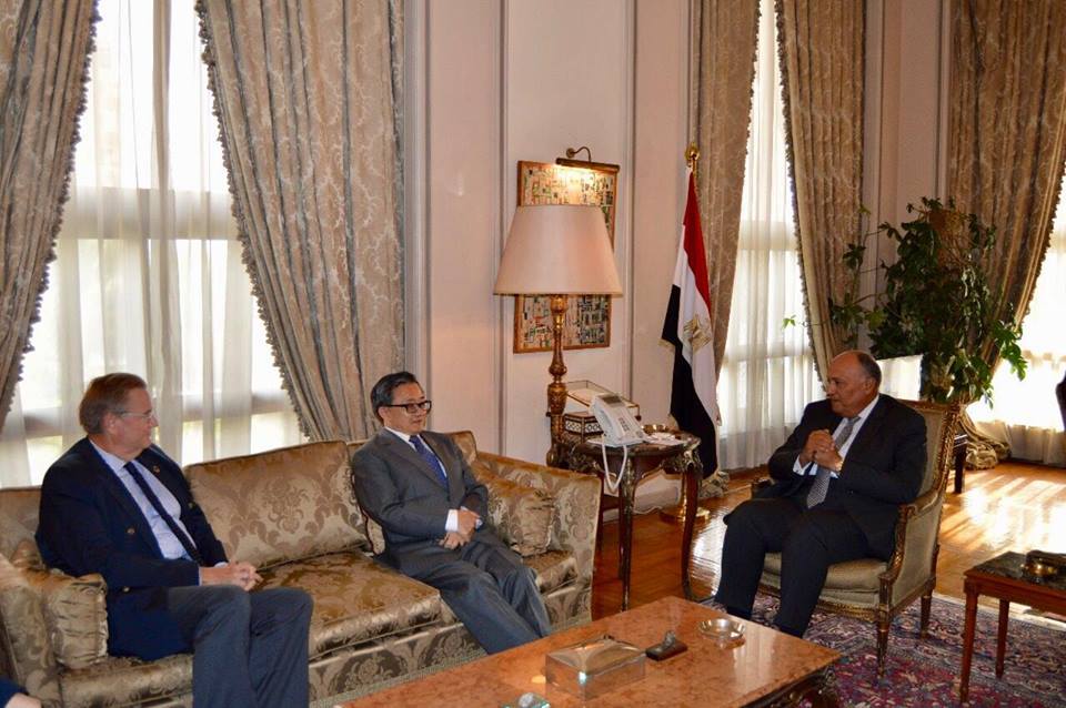وزير الخارجية يشيد بحجم التعاون المثمر بين مصر والأمم المتحدة