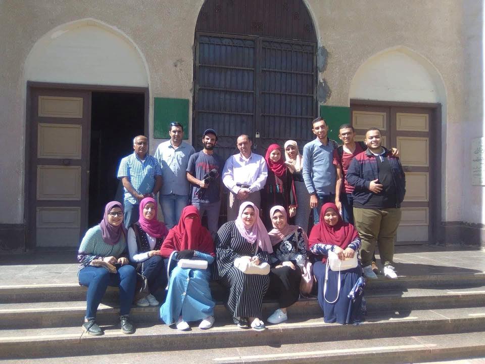 ”كيميا ونورالدين” في ضيافة القلعي بمتحف آثار الوادي الجديد